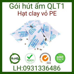 GÓI HÚT ẨM CLAY  - VỎ NILONG TRẮNG MỜ 