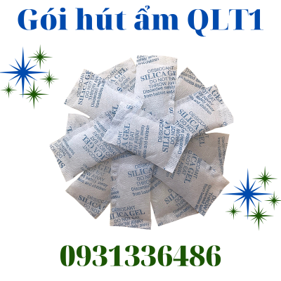 Gói Hút Ẩm 3g - Vải Không Dệt Màu Xanh