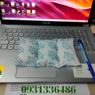 TÚI HÚT ẨM 50G - Vải không dệt xanh