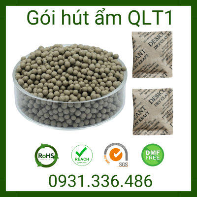 HẠT HÚT ẨM SILICA GEL - GÓI HÚT ẨM QLT1