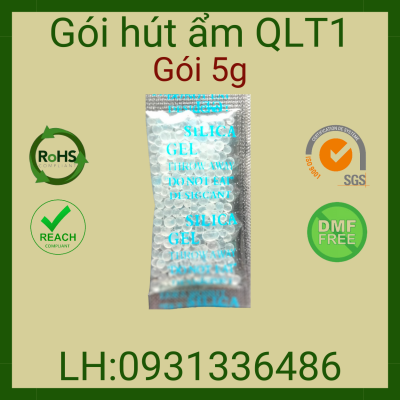 Gói Hút Ẩm Silica gel, Clay 5g - Vỏ OPP