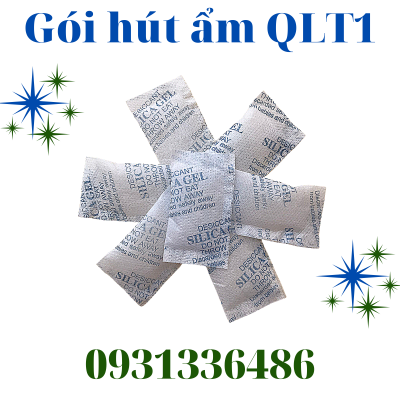 Gói Hút Ẩm 3g - Vải Không Dệt Màu Xanh