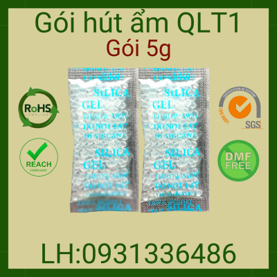 Gói Hút Ẩm Silica gel, Clay 5g - Vỏ OPP