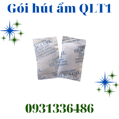 Gói Hút Ẩm 3g - Vải Không Dệt Màu Xanh