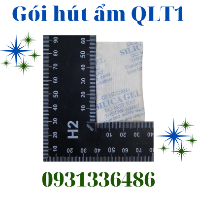 Gói Hút Ẩm 3g - Vải Không Dệt Màu Xanh