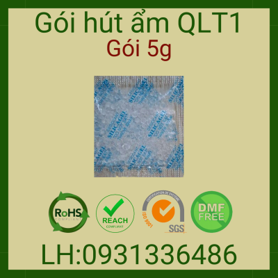 Gói Hút Ẩm Silica gel, Clay 5g - Vỏ OPP