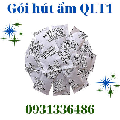 Gói Hút Ẩm 3g - Giấy Phức Hợp Ba Lớp Màu Đen, Đỏ