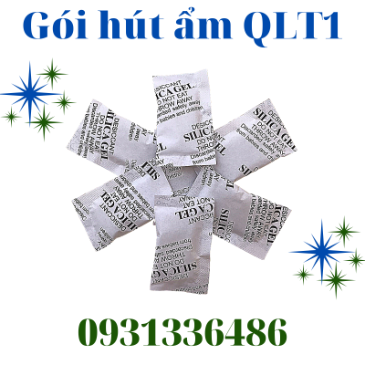 Gói Hút Ẩm 3g - Giấy Phức Hợp Ba Lớp Màu Đen, Đỏ