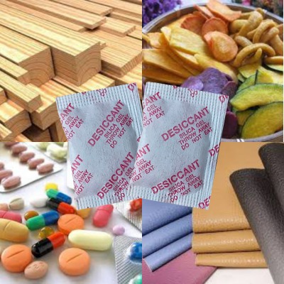 Gói Hút Ẩm Silica gel, Clay 5g - Vỏ OPP