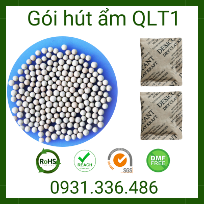 HẠT HÚT ẨM SILICA GEL - GÓI HÚT ẨM QLT1