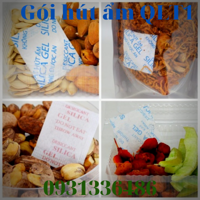 Gói Hút Ẩm 10g - Vỏ opp dùng cho thực phẩm