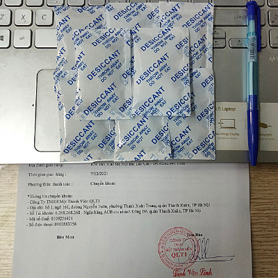 Gói Hút Ẩm 10g - Vỏ opp dùng cho thực phẩm