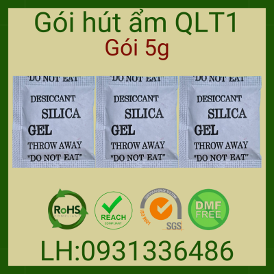 Gói Hút Ẩm 5g - Giấy Cotton Màu Đen, Đỏ