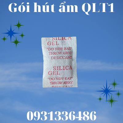 Gói Chống Ẩm 1g - Vải Không Dệt Màu Xanh - đỏ