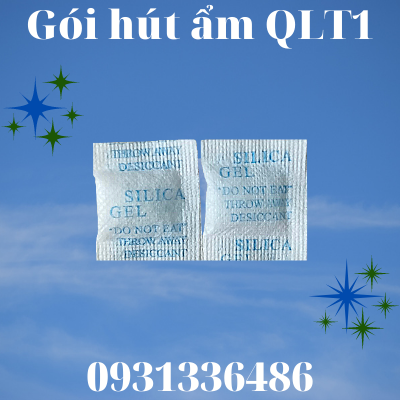 Gói Chống Ẩm 1g - Vải Không Dệt Màu Xanh - đỏ