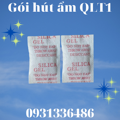 Gói Chống Ẩm 1g - Vải Không Dệt Màu Xanh - đỏ