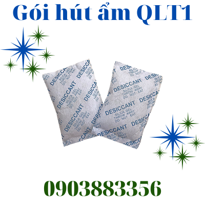 TÚI HÚT ẨM 20g - VẢI KHÔNG DỆT MÀU XANH 