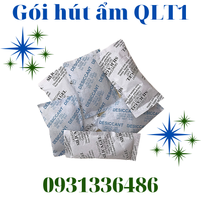 TÚI HÚT ẨM 20g - VẢI KHÔNG DỆT MÀU XANH 