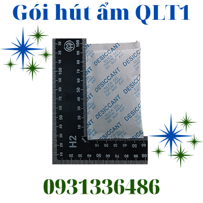 TÚI HÚT ẨM 20g - VẢI KHÔNG DỆT MÀU XANH 