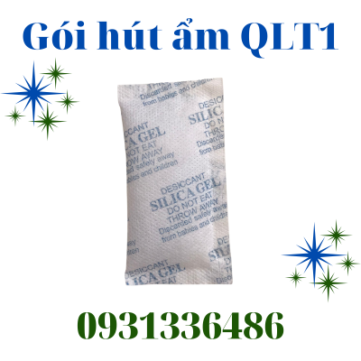 Gói hút ẩm với nhiều mẫu mã khác nhau.