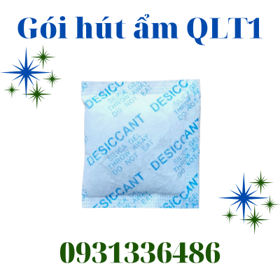 Gói hút ẩm với nhiều mẫu mã khác nhau.