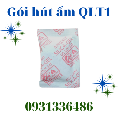 Gói hút ẩm với nhiều mẫu mã khác nhau.