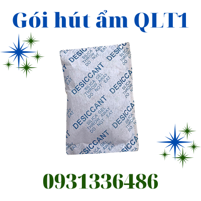 Gói hút ẩm với nhiều mẫu mã khác nhau.