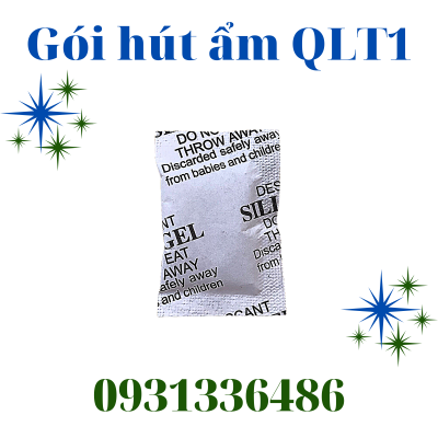 Gói hút ẩm với nhiều mẫu mã khác nhau.