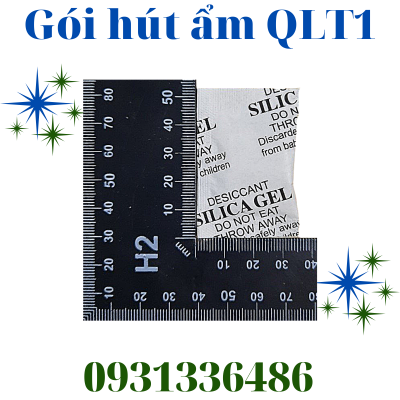 Gói Hút Ẩm 2g - Giấy Phức Hợp Ba Lớp Màu Đen, Đỏ