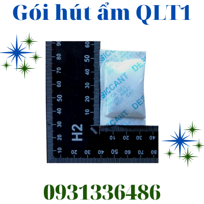 Gói Hút Ẩm 3g - Vải Không Dệt Màu Xanh