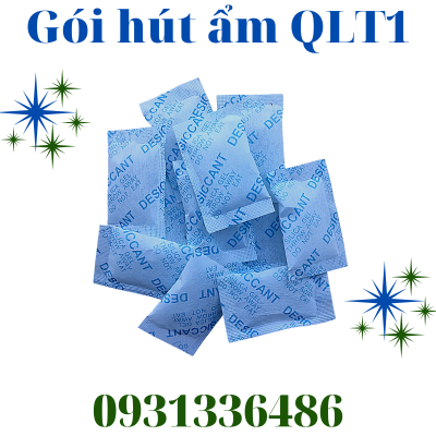 Gói Hút Ẩm 3g - Vải Không Dệt Màu Xanh